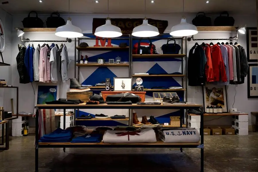 Retail shop interior